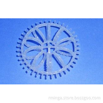 145mm PP / PVC Teller Rosette Ring , Heat Resistant Plastic